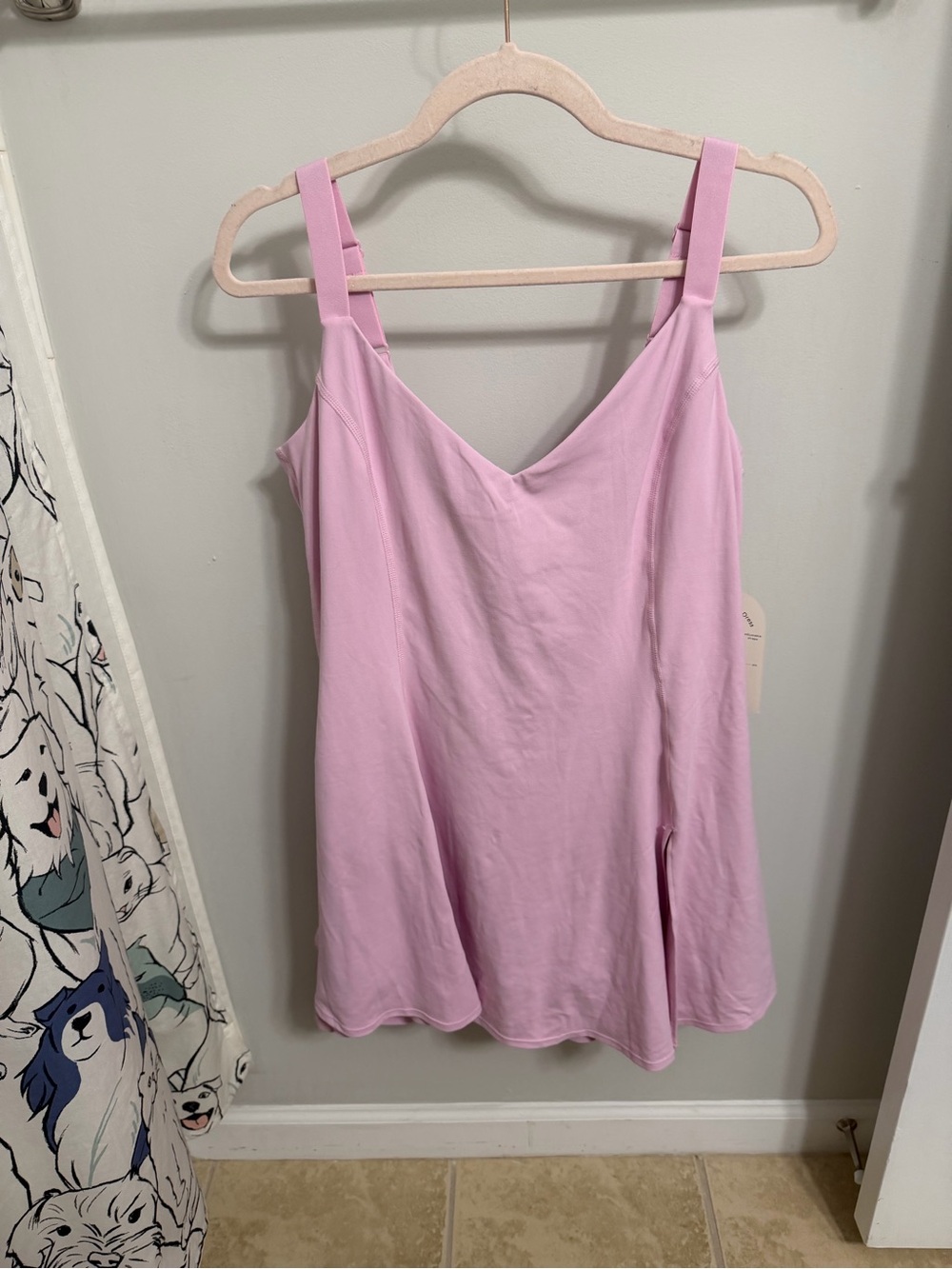Blogilates Romance Run Active Dress in Lilac Snow